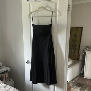 Banana Republic Black Spaghetti Strap Sundress